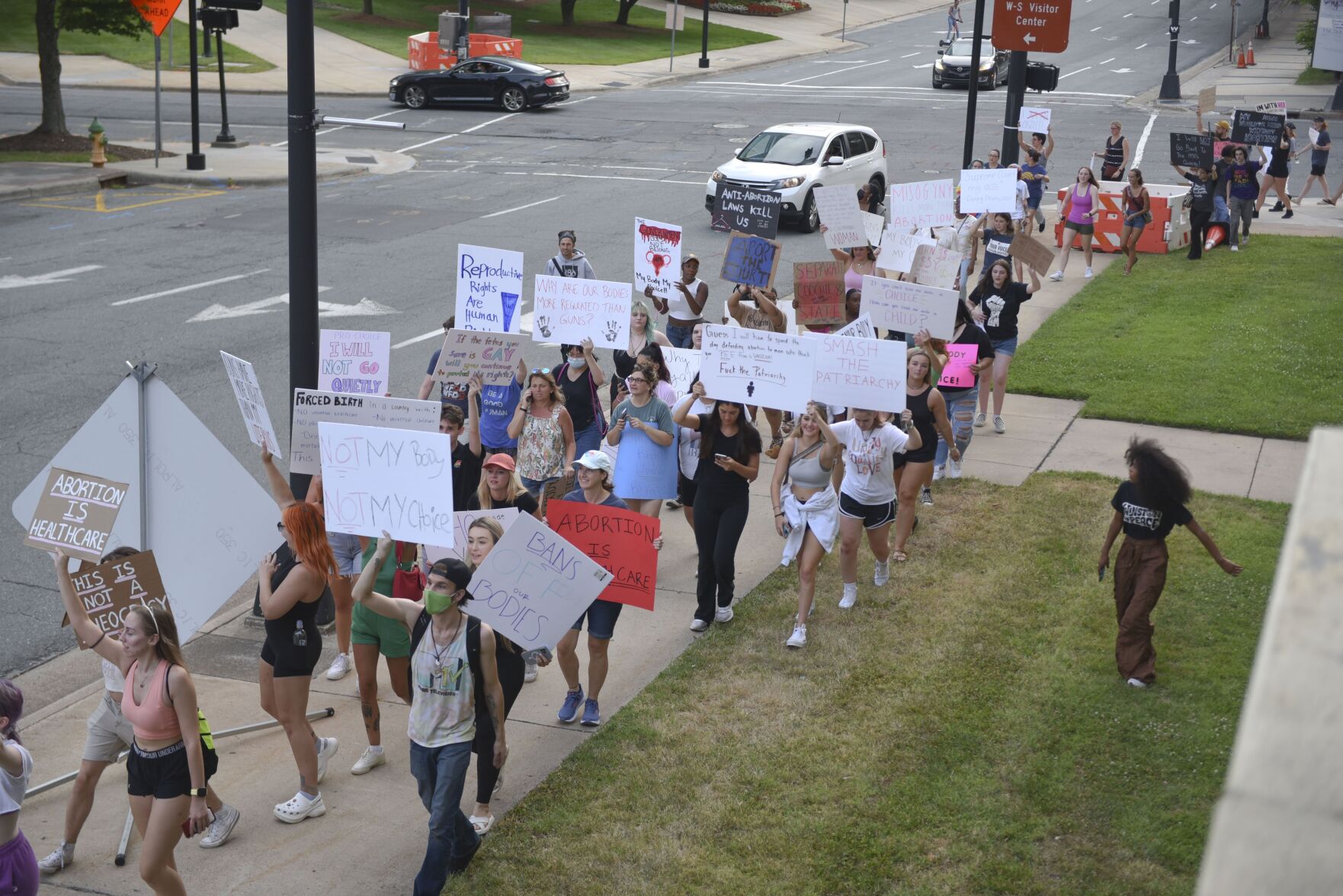 Roe v. Wade Overturned-Winston 4 Peace Protest